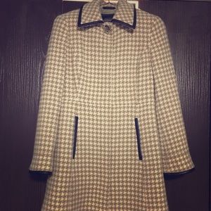 Authentic Coach Peacoat with silver snap closures